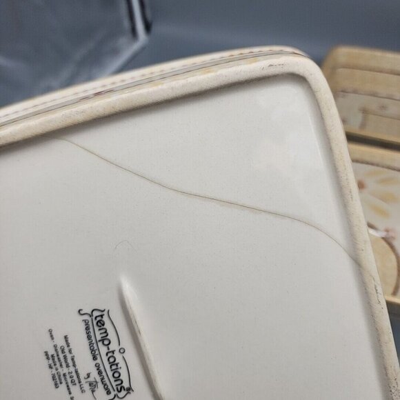 Temptations Old World Brown Set 2 Baking Dishes & 2 Bowls - Picture 8 of 11